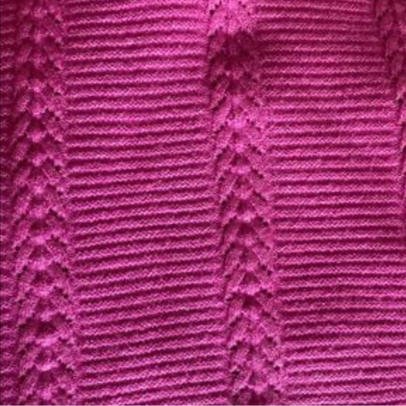 Warehouse One Fushia Sweater Large - Picture 3 of 3